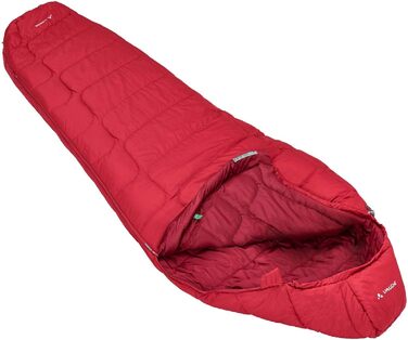 Сплячий мішок VAUDE Sioux 400 SYN - Outdoor - 220 см - весна/літо (темно-червоний, правій)