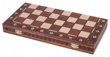 Дерев'яні шахи SQUARE Consul — 48 x 48 см