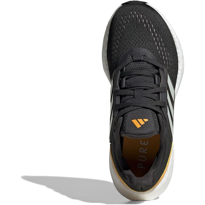 Кросівки Adidas Pureboost 22 для дітей (8-12 років) – Carbon Wonder Silver Yellow (Прелюблєд)