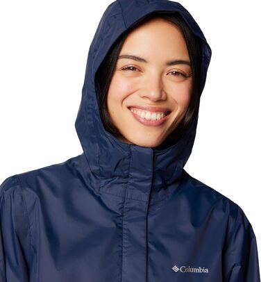 Жіноча водонепроникна куртка-дощовик Columbia Arcadia™ II, колір Collegiate Navy (розмір M)