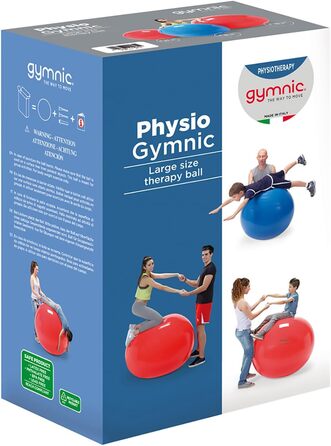 Гімнастичний м'яч GYMNIC Physio, червоний, 12 см, для фітнесу та реабілітації