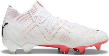Жіночі футбольні бутси PUMA Future Ultimate FG/AG, 36, білий, чорний, червоний (Fire Orchid Red)