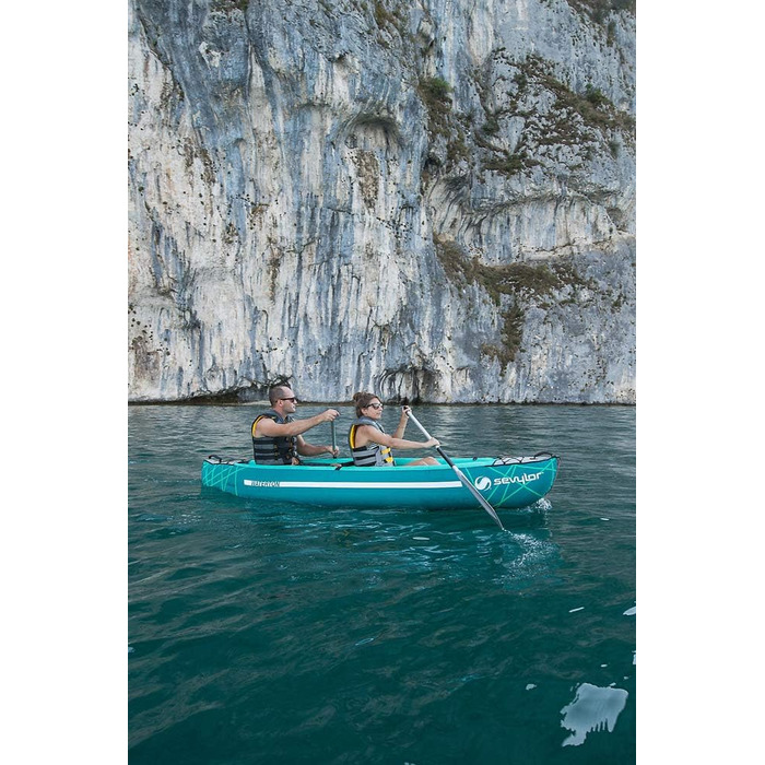 Надувний каяк Sevylor Waterton для 2 осіб, 310×88 см, складний каное