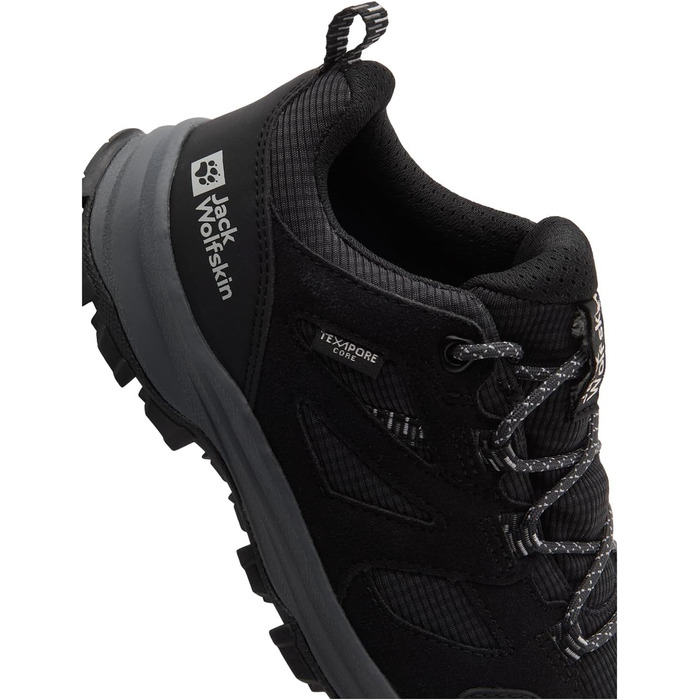 Черевики трекінгові Jack Wolfskin Vojo Tour Texapore Low для дітей, 39 EU, Phantom