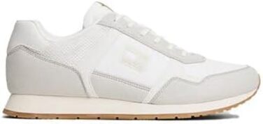 Кросівки Tommy Jeans Runner Casual Low Top для чоловіків, білі (White Ecru), розмір 44 EU