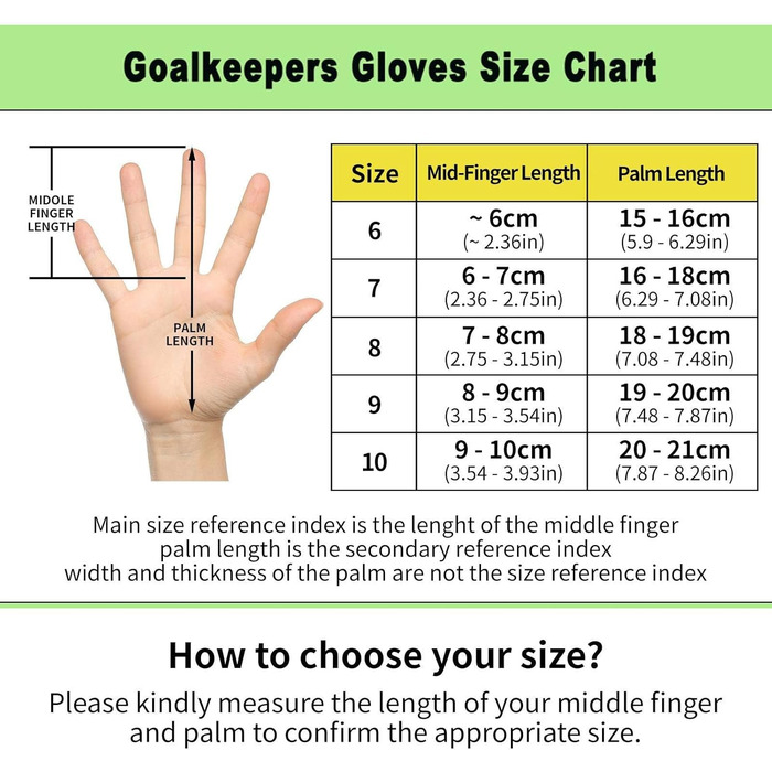 Воротарські рукавички для футболу, Максимальне зчеплення, Розміри 6/7/8/9/10, Міцні, для чоловіків, хлопців, юнаків, дорослих та дітей, Американський футбол