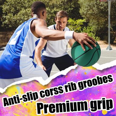 Баскетбольний м'яч Fantecia розмір 7, гумовий, для залу та вулиці