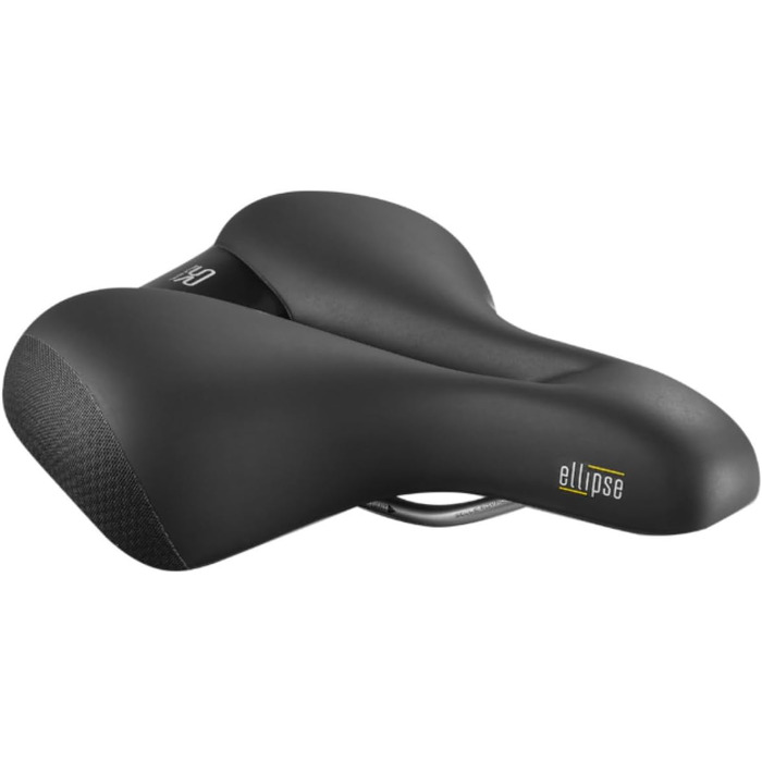 Сідло для велосипеда Selle Royal Ellipse Relaxed унісекс, преміум, чорне