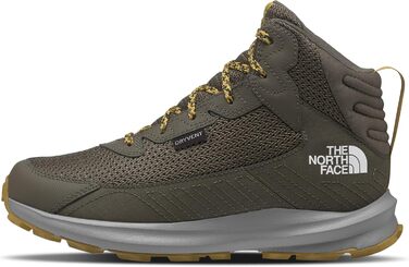 Трекінгові черевики The North Face Fastpack Hiker Mid Wp для хлопчиків, 32 EU, кольори Newtaupegreen Mineralgold