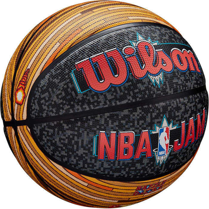 Баскетбольний м’яч Wilson NBA Jam для вулиці, розмір 7