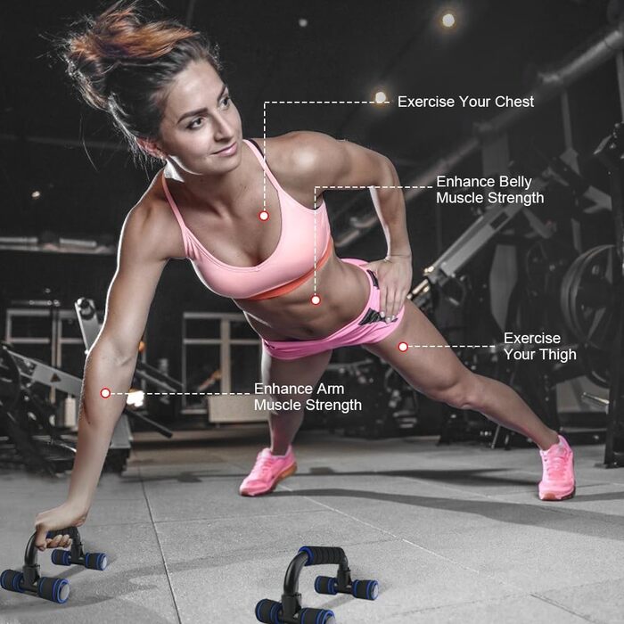 Фитнес-дошка Flintronic для віджимань, складана, портативна, для тренування всього тіла