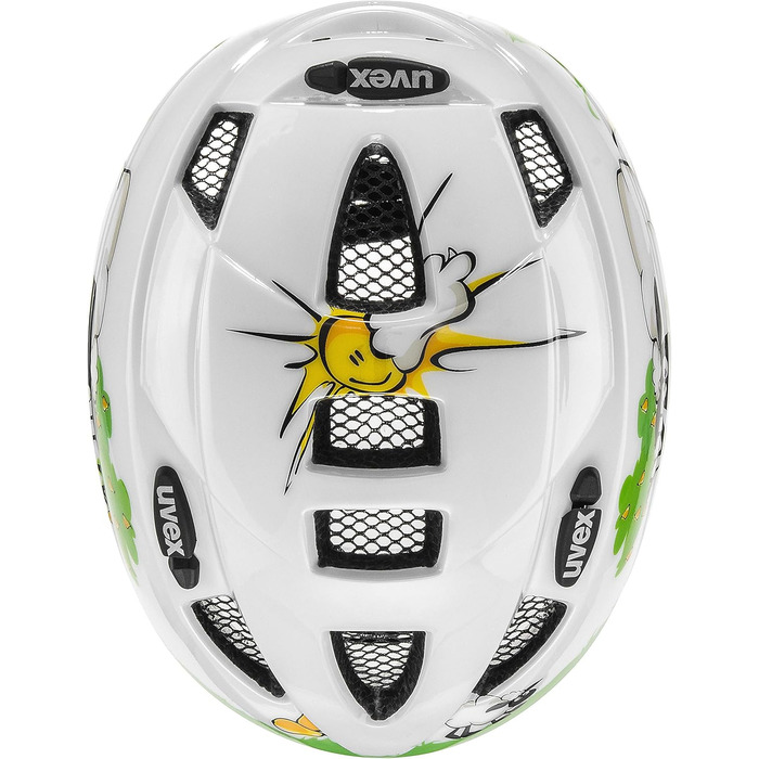 Дитячий велосипедний шолом uvex Kid 2 cc, легкий, регульований, з можливістю встановлення LED-світла