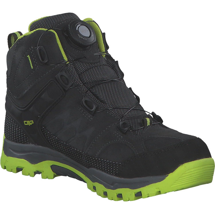 Дитячі трекінгові черевики CMP Kids Kiruna MID FITGO Piombo-Acido, 35 EU