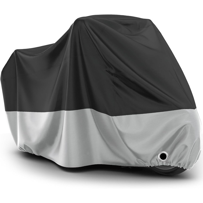 Захисний чохол для мотоцикла Favoto: водонепроникний, пилонепроникний, з UV-захистом, XXL (245x105x125 см)