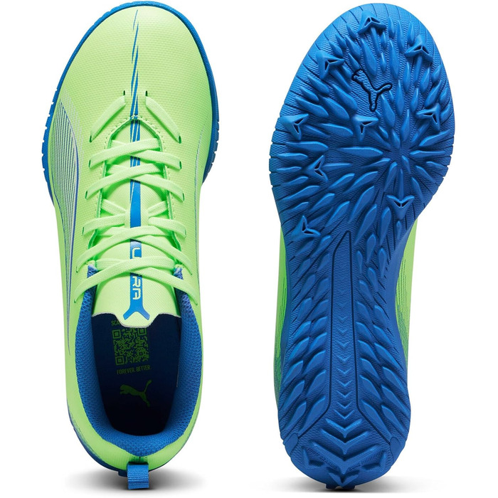 Дитячі футбольні бутси PUMA Ultra 5 Play Tt Jr - Зелені (34 EU)