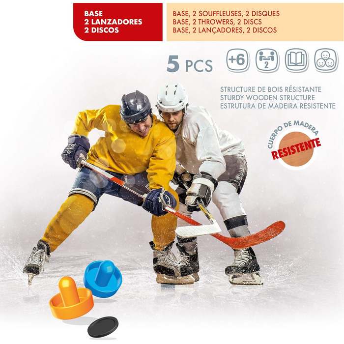 Настільний аерохокей ColorBaby CB Games 56x31 см, комплект