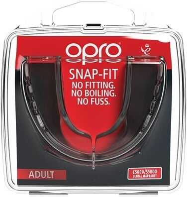 Захист для зубів OPRO Snap-Fit для спорту (для дорослих та дітей), прозорий