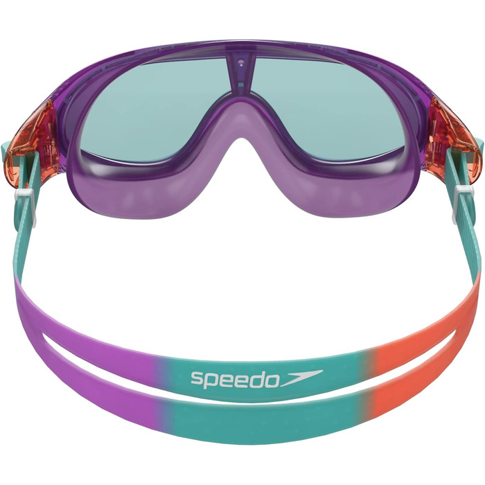Дитячі плавальні окуляри Speedo Biofuse Rift, унісекс, розмір універсальний, кольори Orchid/Soft Coral/Peppermint