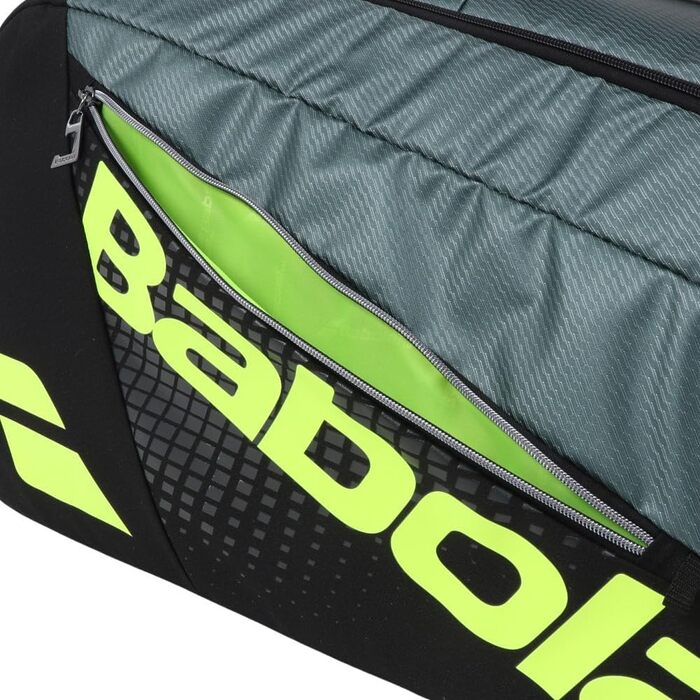 Ракетка для тенісу Babolat Pure Aero RH x12 (Сірий/Чорний/Жовтий) - професійна, для гри на корті
