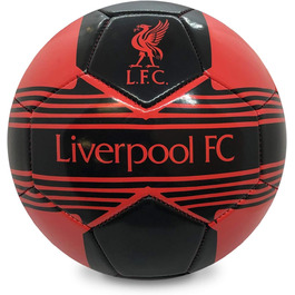 Футбольний м'яч Liverpool FC з емблемою клубу, офіційний мерч, розмір 4, червоний, подарунок