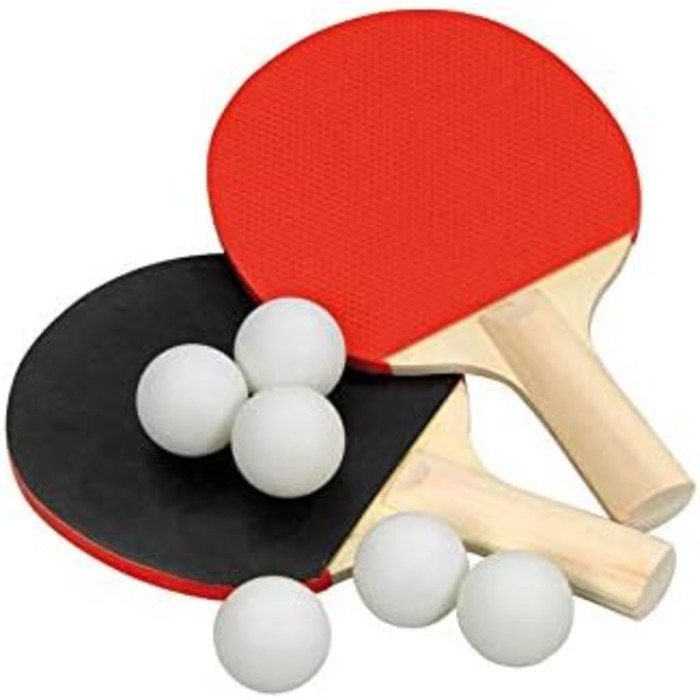 Набір для настільного тенісу Betzold (12 шт.) - столи тенісні, м'ячики, ракетки