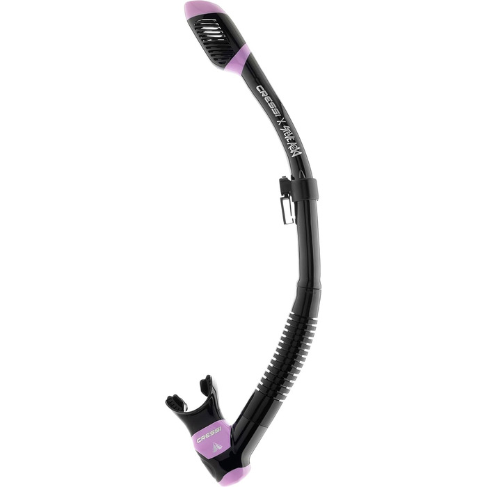 Маска та трубка Cressi x Steve Aoki HiroQuest Limited Edition: F-Dual, Supernova Dry, лінза 380, чорний/фіолетовий