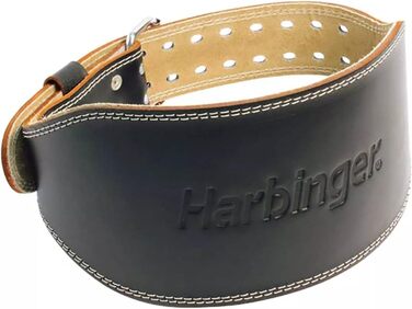 Пояс для важкої атлетики Harbinger Nylon, для силових тренувань, з ультра-еластичним ядром, зелений, розмір L/XL