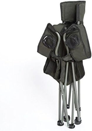 Складний стілець Mostal для риболовлі та відпочинку з підстаканником та підлокітниками, 160 кг