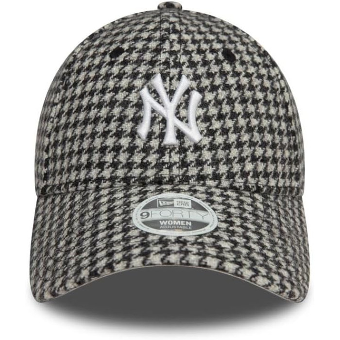 Кепка New Era MLB з логотипом команди, регульована, вигнутий козирок, бейсболка, NY, LA, універсальний розмір (New York Yankees #36503, універсальний розмір)