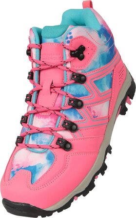 Дитячі трекінгові черевики Mountain Warehouse Oscar - рожеві, з високим підйомом, для туризму та прогулянок