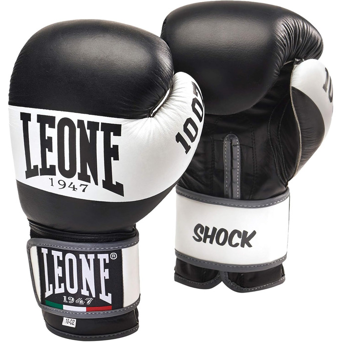 Боксерські рукавички LEONE 1947 – професійні, шкіряні, італійський бренд