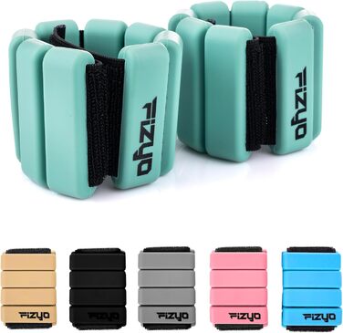 Набір регульованих важелів для зап'ястя Fizyo (2 шт.) – 225г, для йоги, танців, пілатесу, кардіо
