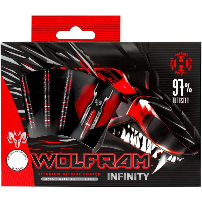 Дартси Harrows Wolfram Infinity 97% вольфрамові, софт-тип