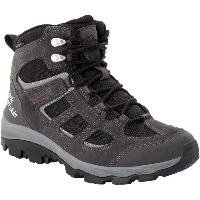 Черевики похідні Jack Wolfskin Vojo 3 Texapore Mid W для жінок, 38 EU, Dark Steel Purple