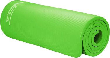 Килимок для йоги SportVida з нековзким покриттям, NBR, 180 x 60 x 1,5 см - для дому та занять спортом