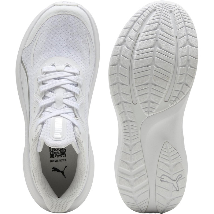 Дитячі кросівки PUMA Skyrocket Lite 2 Jr - унісекс, розмір 4 UK, білий колір