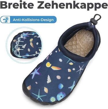 Дитячі шльопанці Mishansha для плавання та басейну: дихаючі, швидковисихаючі, антиковзкі, розмір 24-35, блакитні