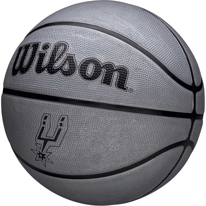 М'яч для баскетболу Wilson NBA Team Tribute, розмір 5, San Antonio Spurs