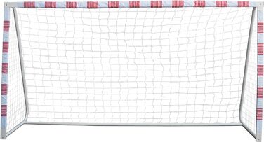 Футбольні ворота Sandora Volley XL 300x200x90 см або L 300x160x90 см Ron-Robert Zieler Edition червоно-білі для дітей і підлітків