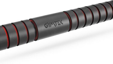 Климмувальна стійка Gymtek для дверного прорізу 70-100 см - для дому, фітнесу, силових тренувань (червона)