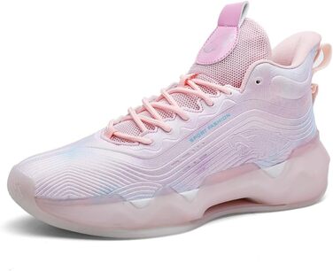 Кросівки баскетбольні чоловічі/жіночі, спортивні, для бігу та ходьби, легкі, рожеві, 35-45 EU