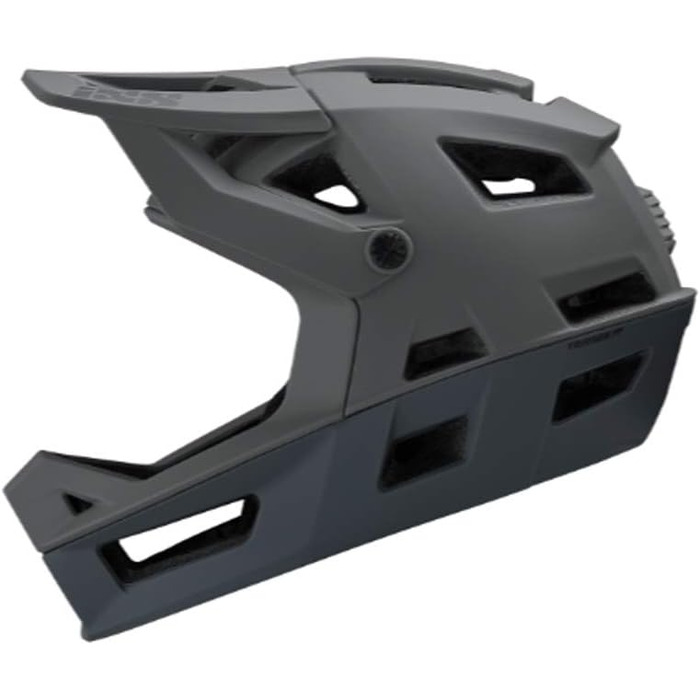 Велосипедний шолом IXS Trigger FF сірий, фулфейс, захист для MTB