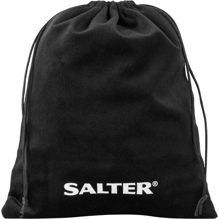Масажний пістолет Salter Mini EE7427, 4 насадки, LCD, 6 швидкостей, акумуляторний, USB, глибокий масаж, білий