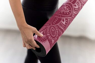 Еко-йога-мат Yoga Design Lab Infinity, антиковзкий, з ременем для перенесення, товстий, преміум якість