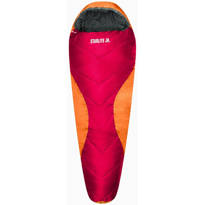 Сплячий мішок Explorer Starlite Junior для дітей, -6°C +11°C, 175x70x45 см, 300GSM, з капюшоном, YKK, ковдраний