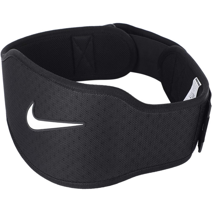 Тренувальний пояс Nike Strength 3,0 м, чорний/білий, для фітнесу