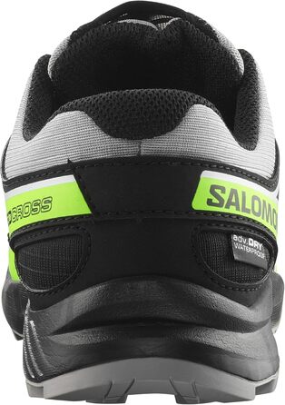 Черевики трекінгові Salomon Speedcross Waterproof для хлопчиків, 35 EU, Alloy Black Green Gecko