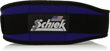 Пояс для важкої атлетики Schiek 2004, нейлоновий, 11,4 см, чорний