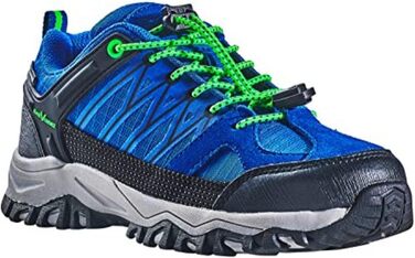 Дитячі трекінгові черевики Black Crevice: водонепроникні, з підкладкою, для туризму та активного відпочинку, розмір 28 EU, блакитно-зелені
