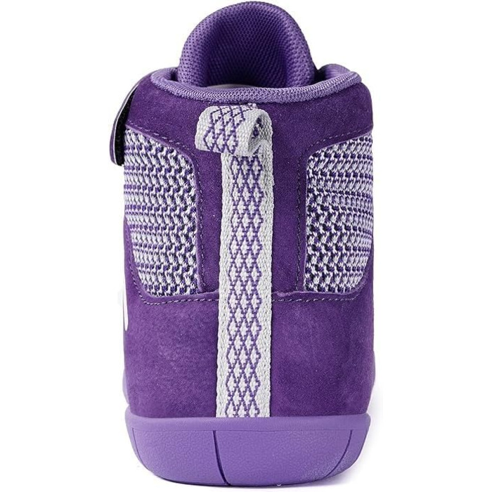 Жіночі борцівські кросівки для боксу з плоскою підошвою (36 EU, Широкі, фіолетові)